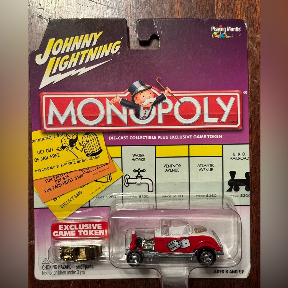 Johnny Lightning Monopoly Die-Cast Car - Dice